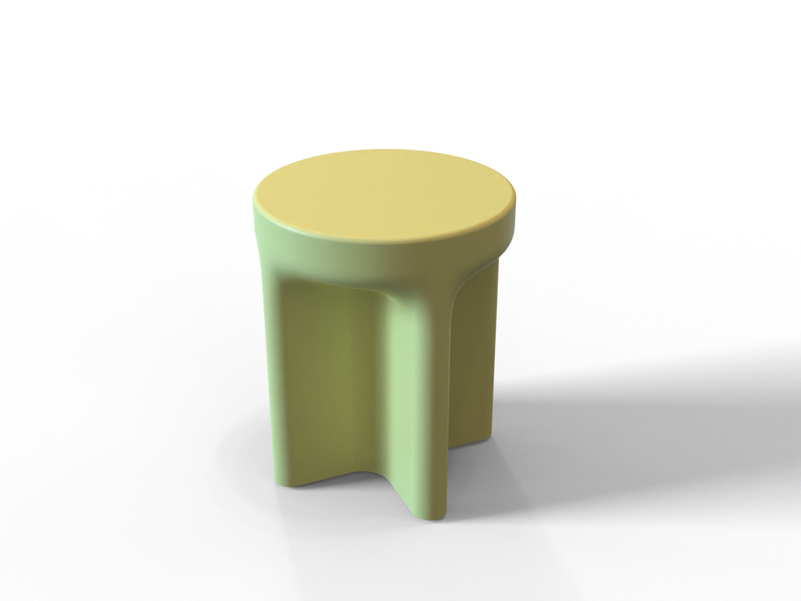 X-shaped stool Rhino Model Download