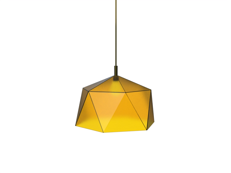 02geometric-chandelie Rhino Model Download