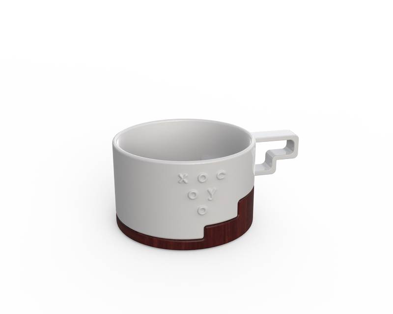 letter-patterned-mug Rhino Model Download