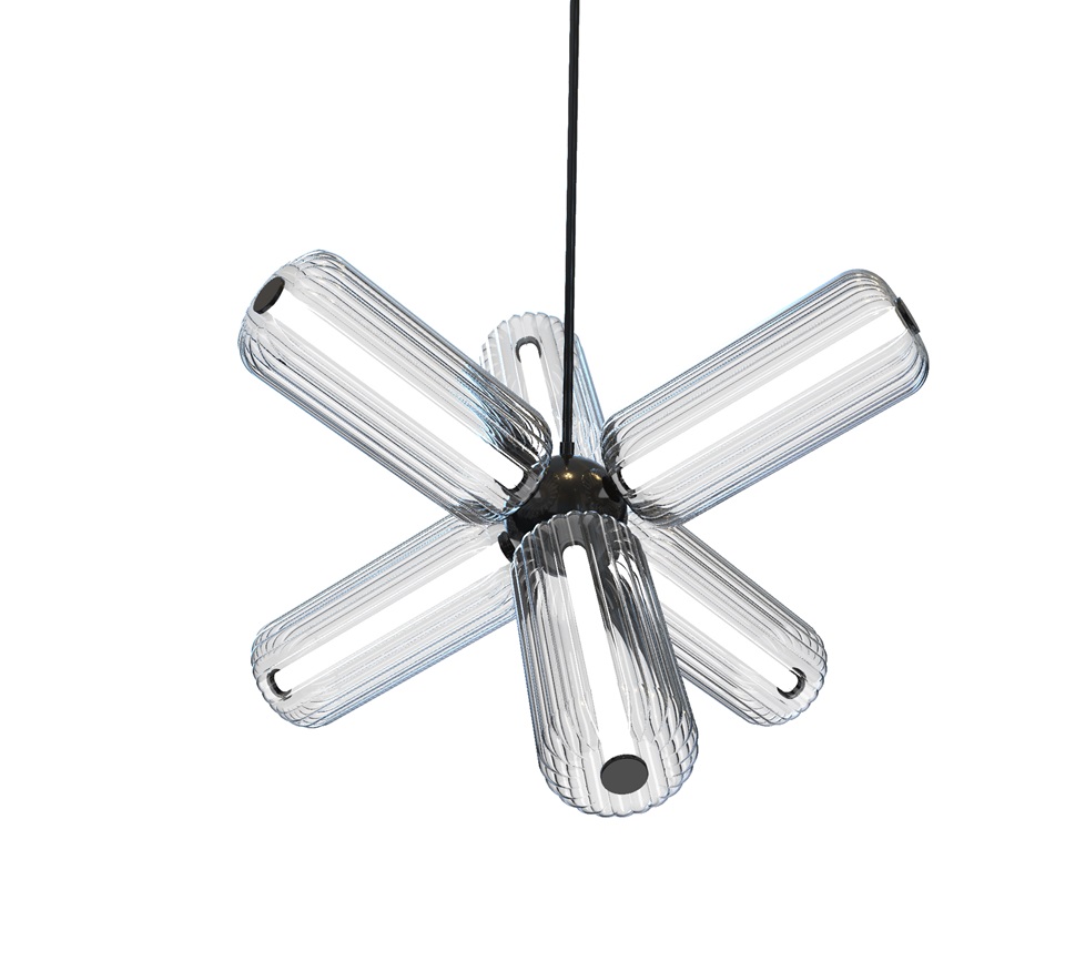 05melon-crystal-chandelie Rhino Model Download